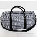 All over printed canvas duffle bag multi patterns from direct china manufacturer